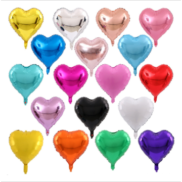 ballons en feuille d&#39;or coeur des ballons mylar